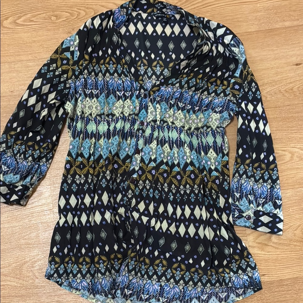 Patterned Women's Top